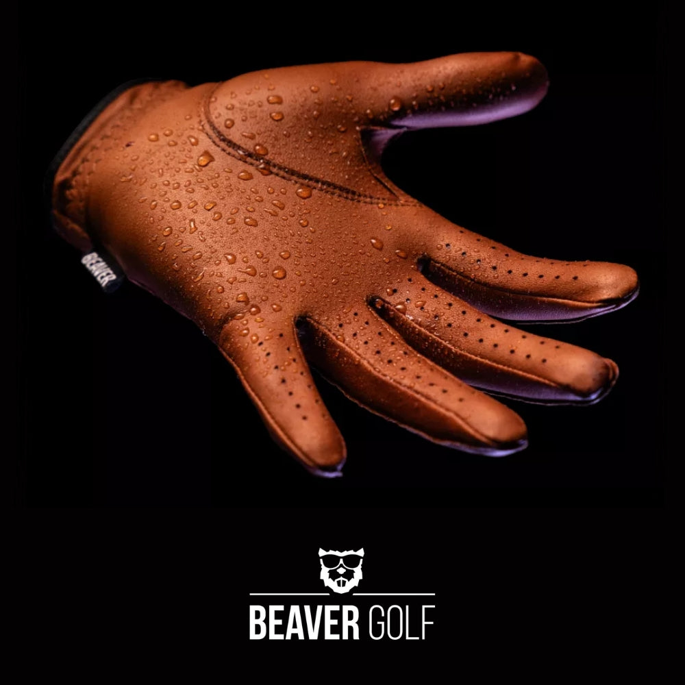 BEAVER Golf – All Season Ultra -golfhanska, ruskea